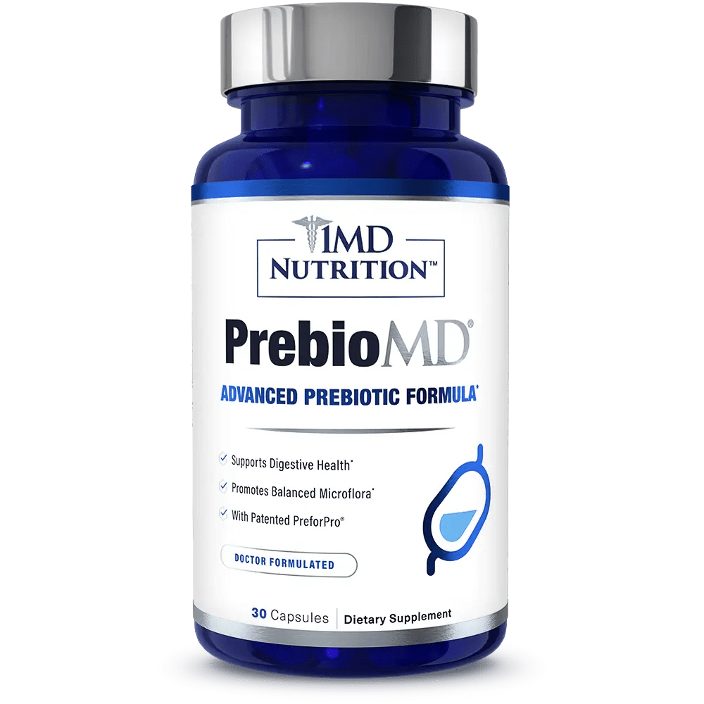 1MD Nutrition PrebioMD bottle render