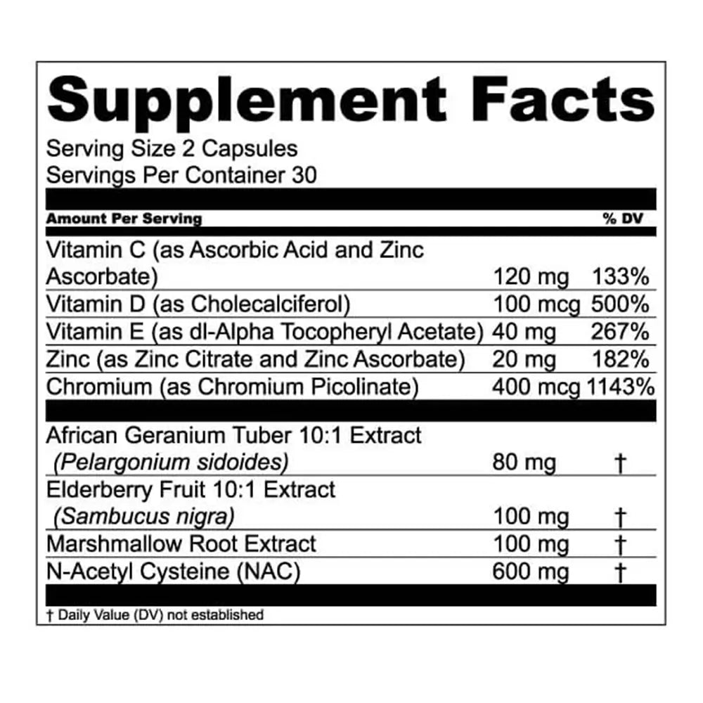 1MD Nutrition BreatheMD supplement facts