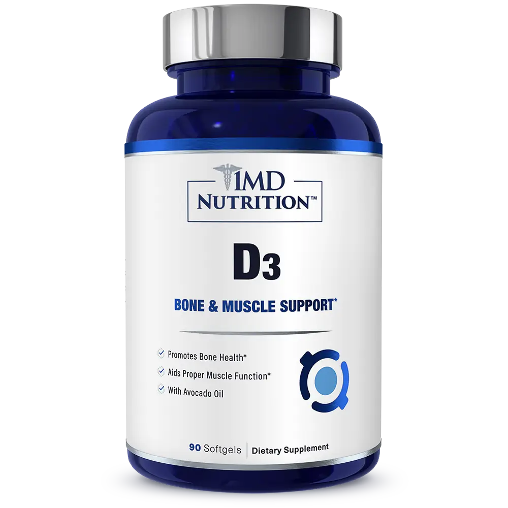 1MD Nutrition D3 bottle render