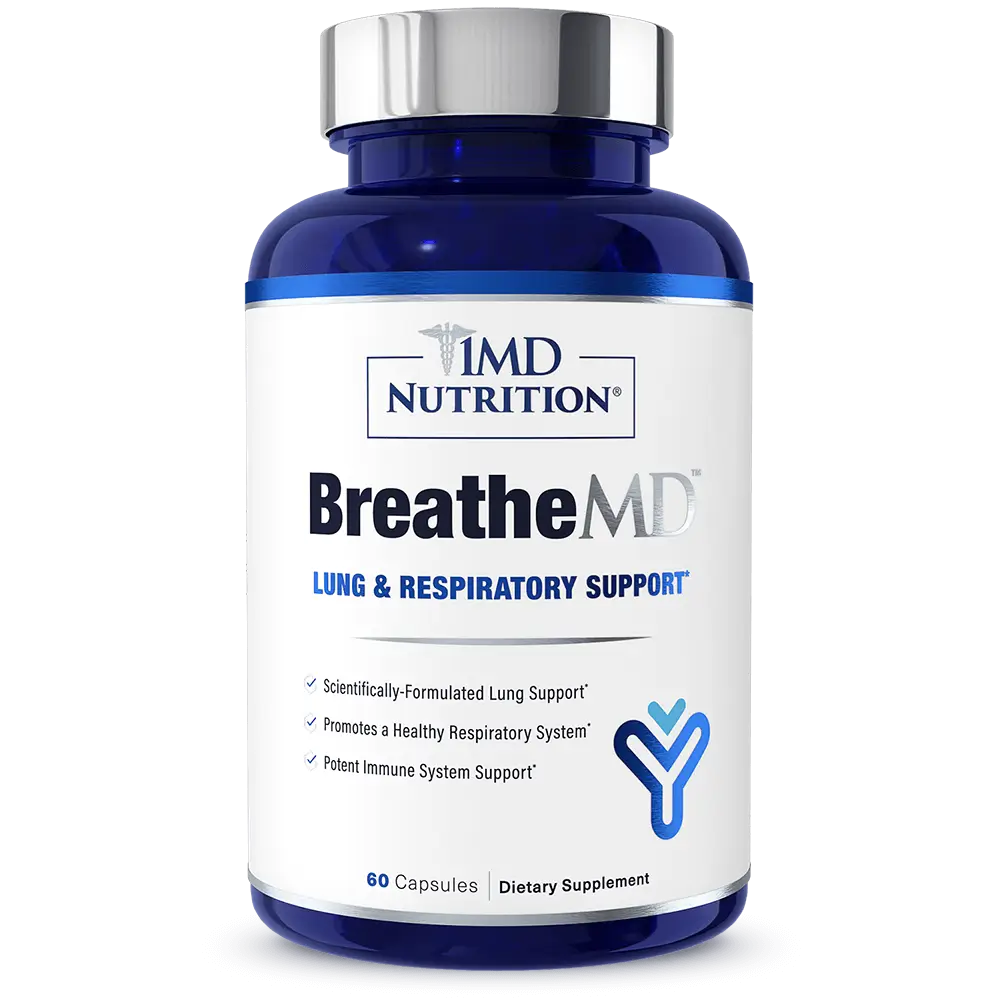 1MD Nutrition BreatheMD bottle render