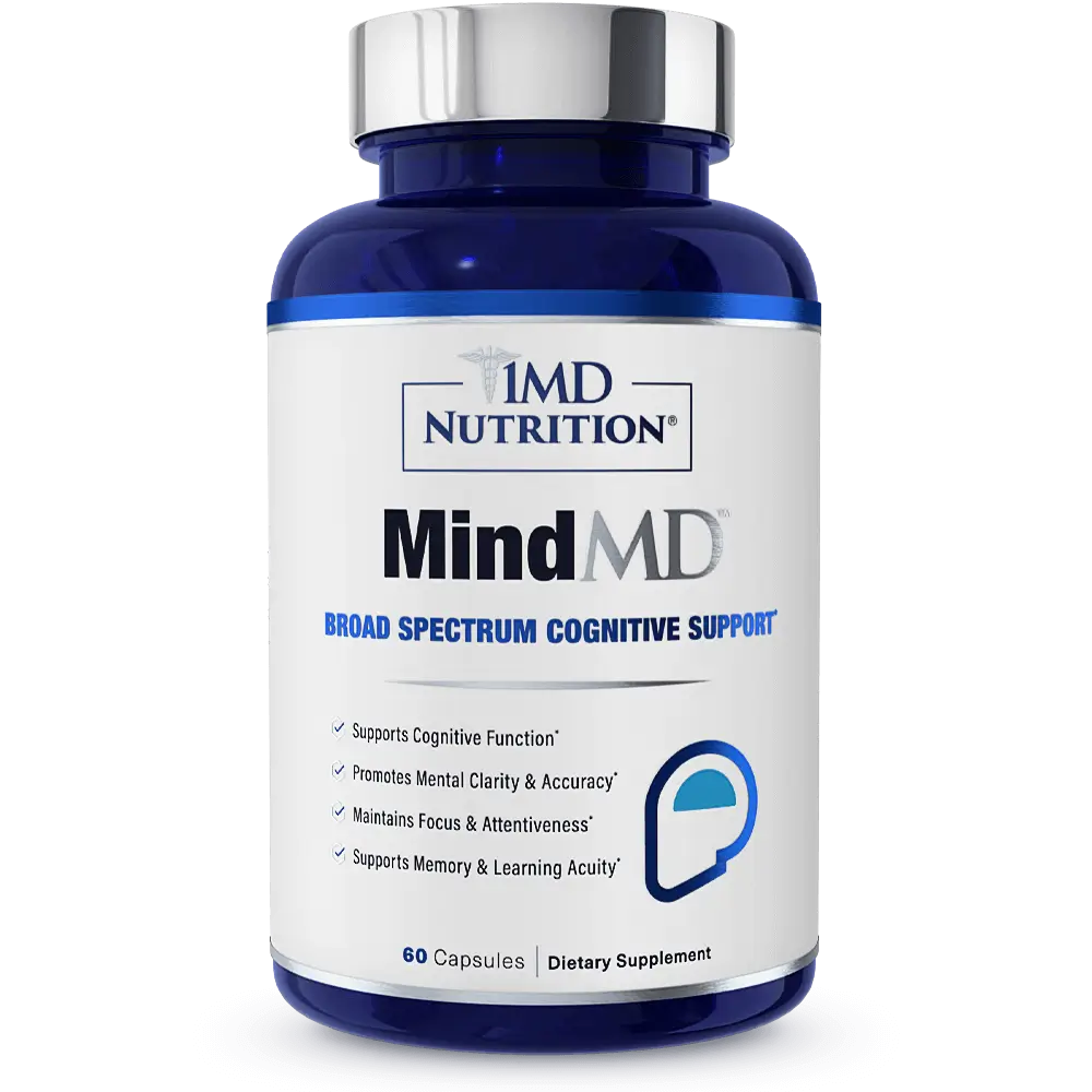 1MD Nutrition MindMD bottle render