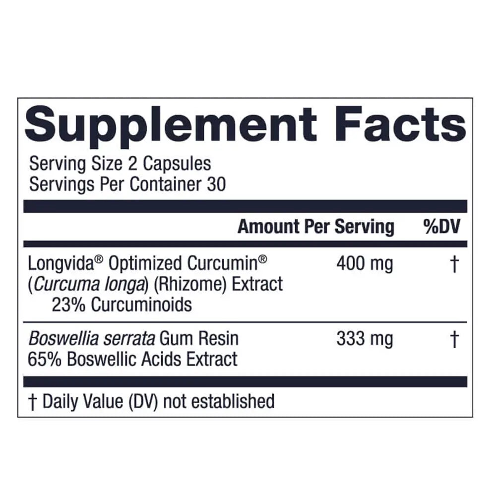 1MD Nutrition CurcuminMD Plus supplement facts