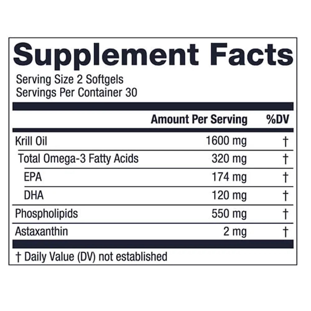 1MD Nutrition KrillMD supplement facts