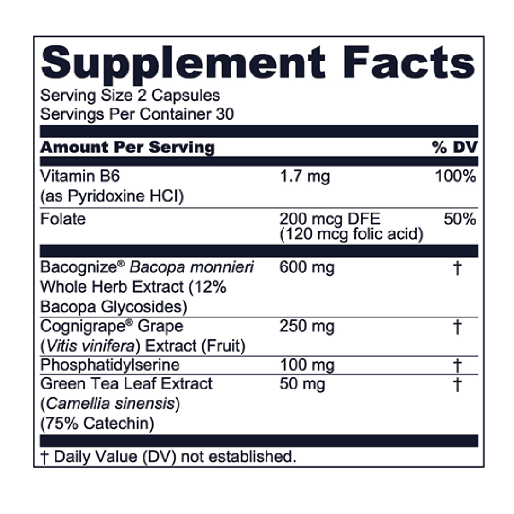 1MD Nutrition MindMD supplement facts