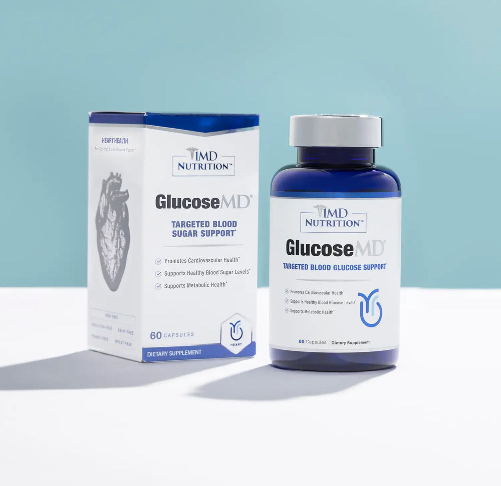 1MD Nutrition GlucoseMD box and bottle