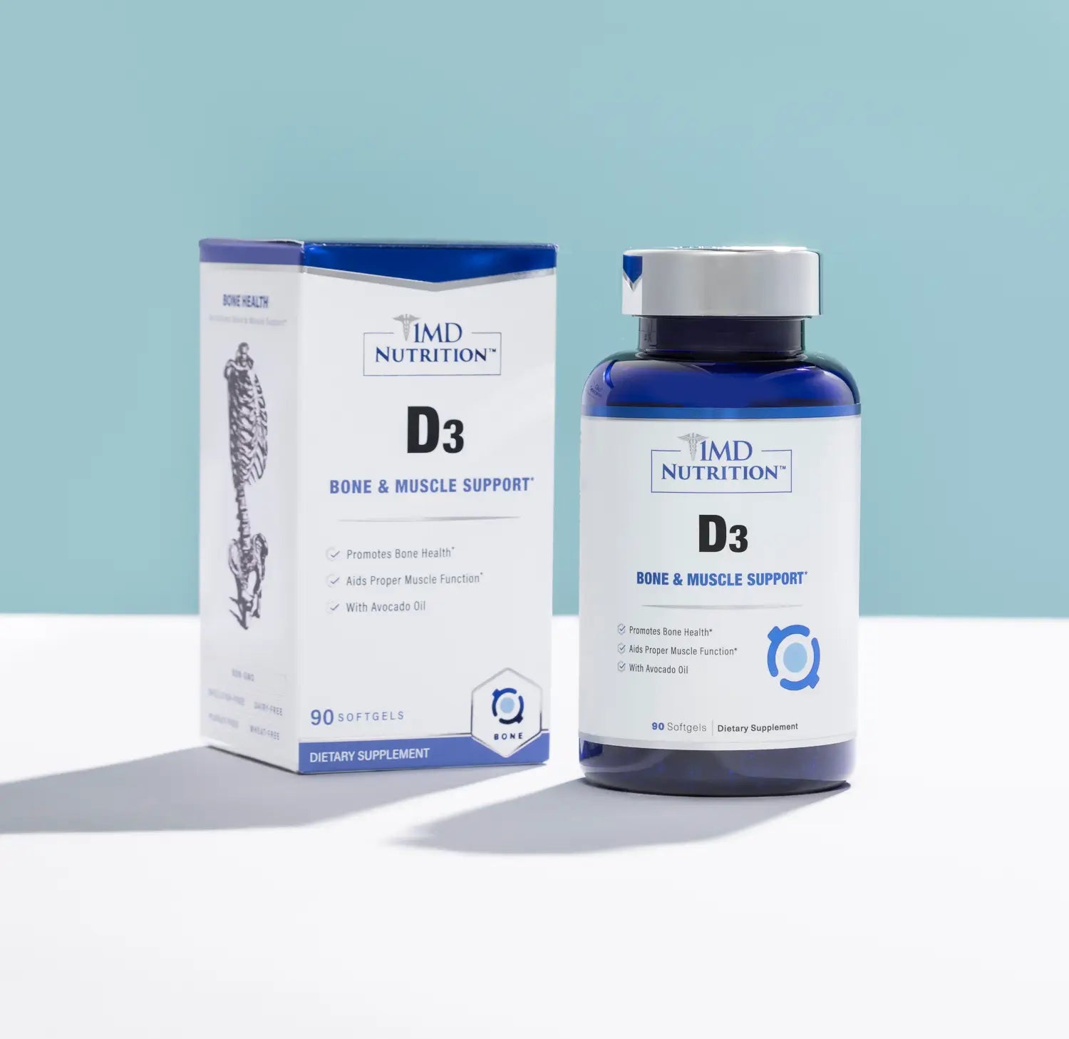 1MD Nutrition D3 box and bottle