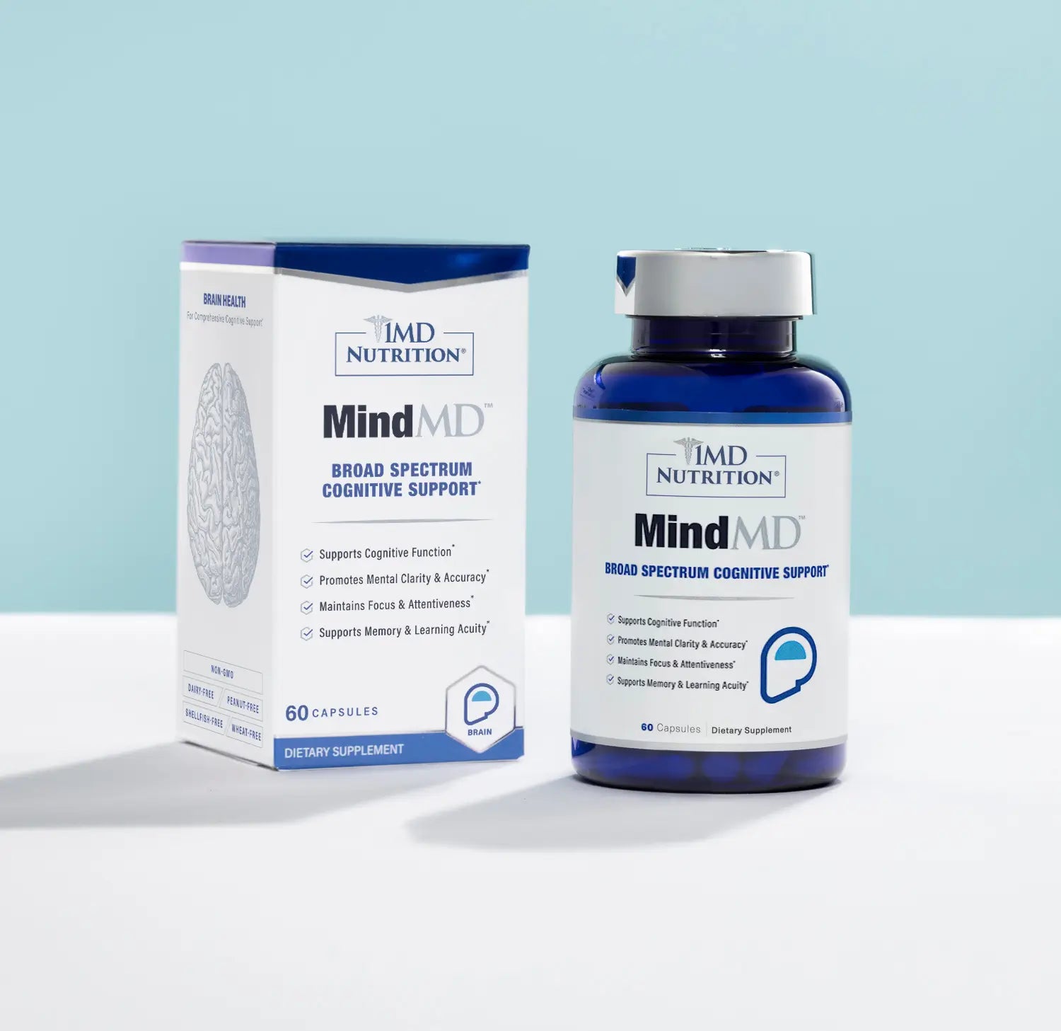 1MD Nutrition MindMD box &amp; bottle