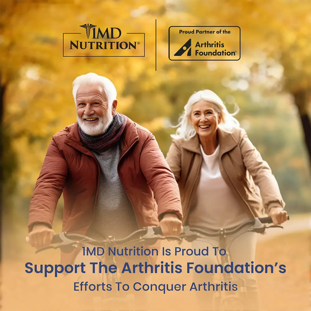 1MD Nutrition supports The Arthritis Foundation