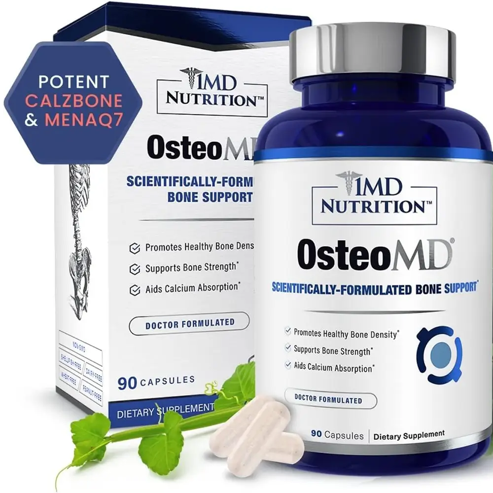 1MD Nutrition OsteoMD box and bottle