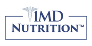 1MD Nutrition logo blue