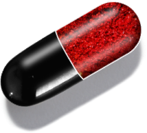 capsule graphic showing 1MD Nutrition VisionMD ingredient astaxanthin