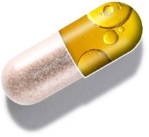 capsule graphic showing 1MD Nutrition ImmunityMD ingredient vitamin E