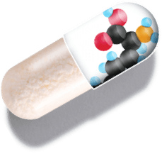 capsule graphic showing 1MD Nutrition ImmunityMD ingredient L-Lysine
