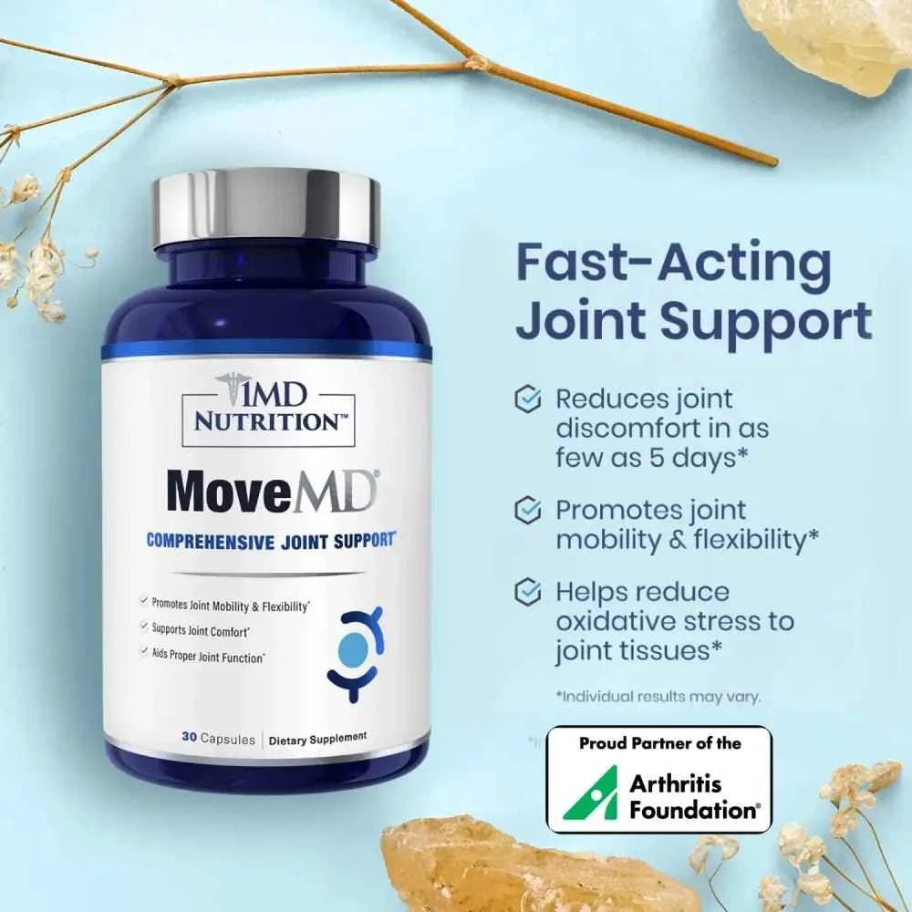 MoveMD® - Fast Acting Joint Support Supplement – 1MD Nutrition