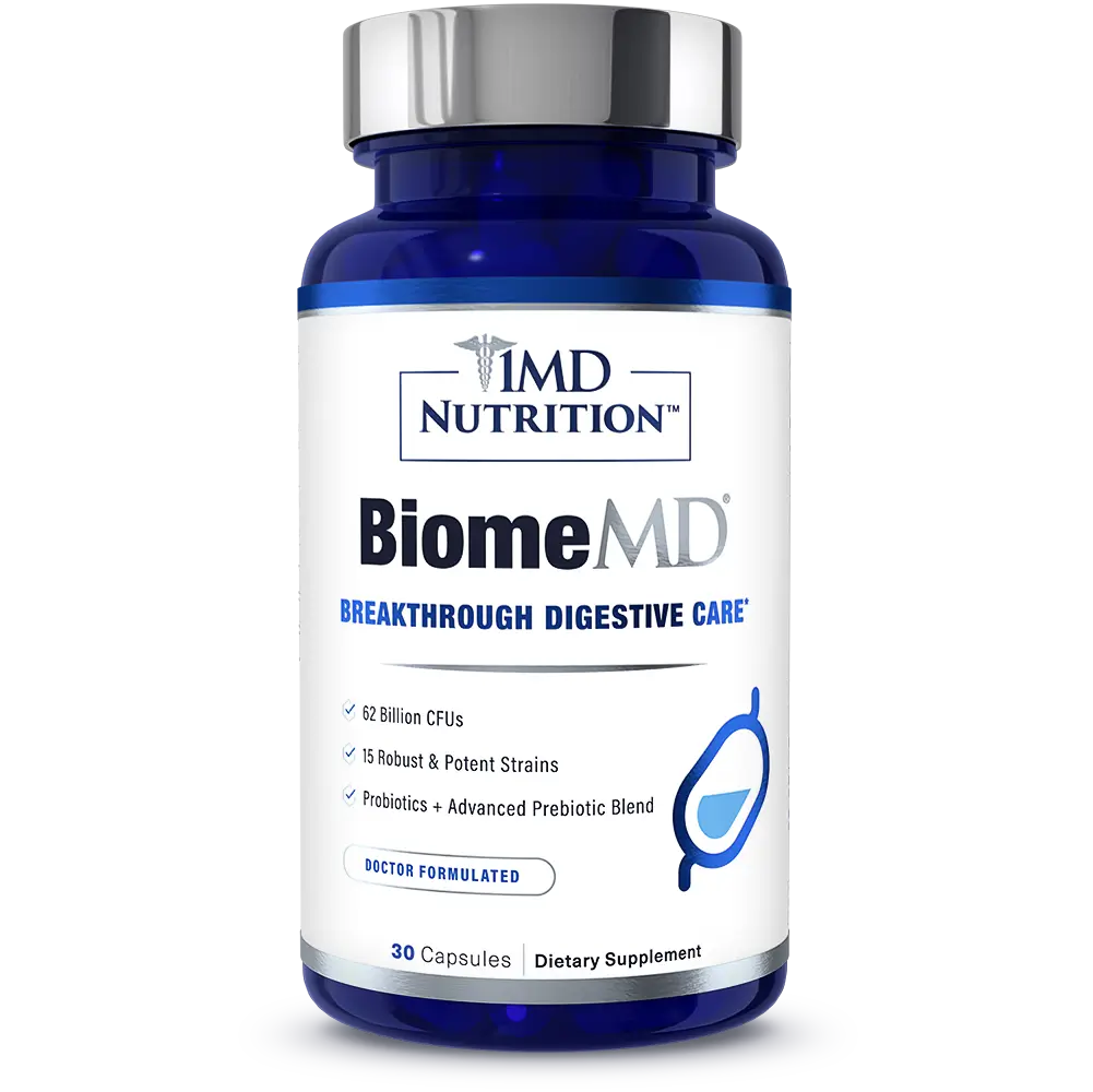 1MD Nutrition BiomeMD bottle render